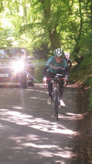 Kit-Man Kelly assaults one of the thousands of climbs on the Beast