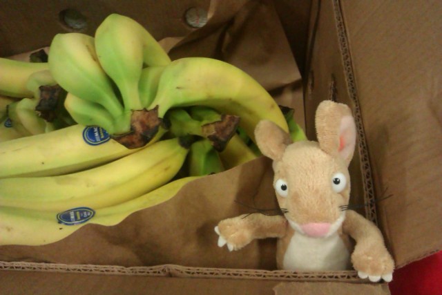 A small Beastie in the bananas 
