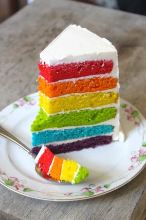Rainbow cake